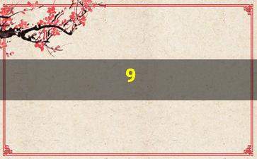 数字9