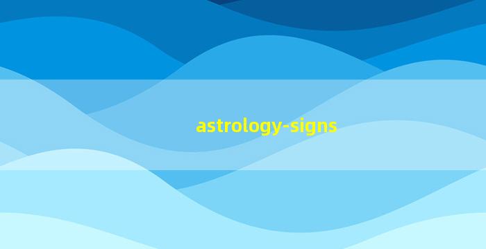 astrology signs