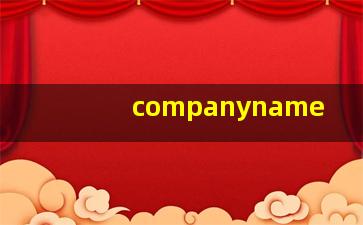 companyname