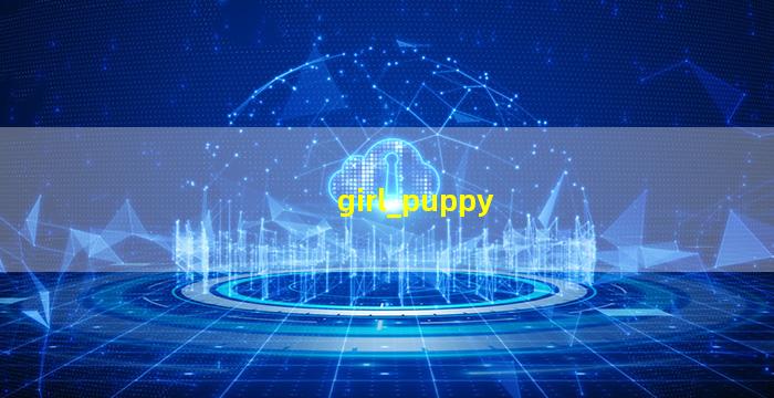 girl_puppy