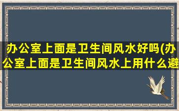 办公室上面是卫生间风水好吗(办公室上面是卫生间风水上用什么避免)