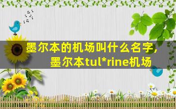 墨尔本的机场叫什么名字,墨尔本tul*
rine机场