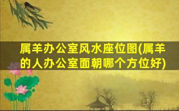 属羊办公室风水座位图(属羊的人办公室面朝哪个方位好)